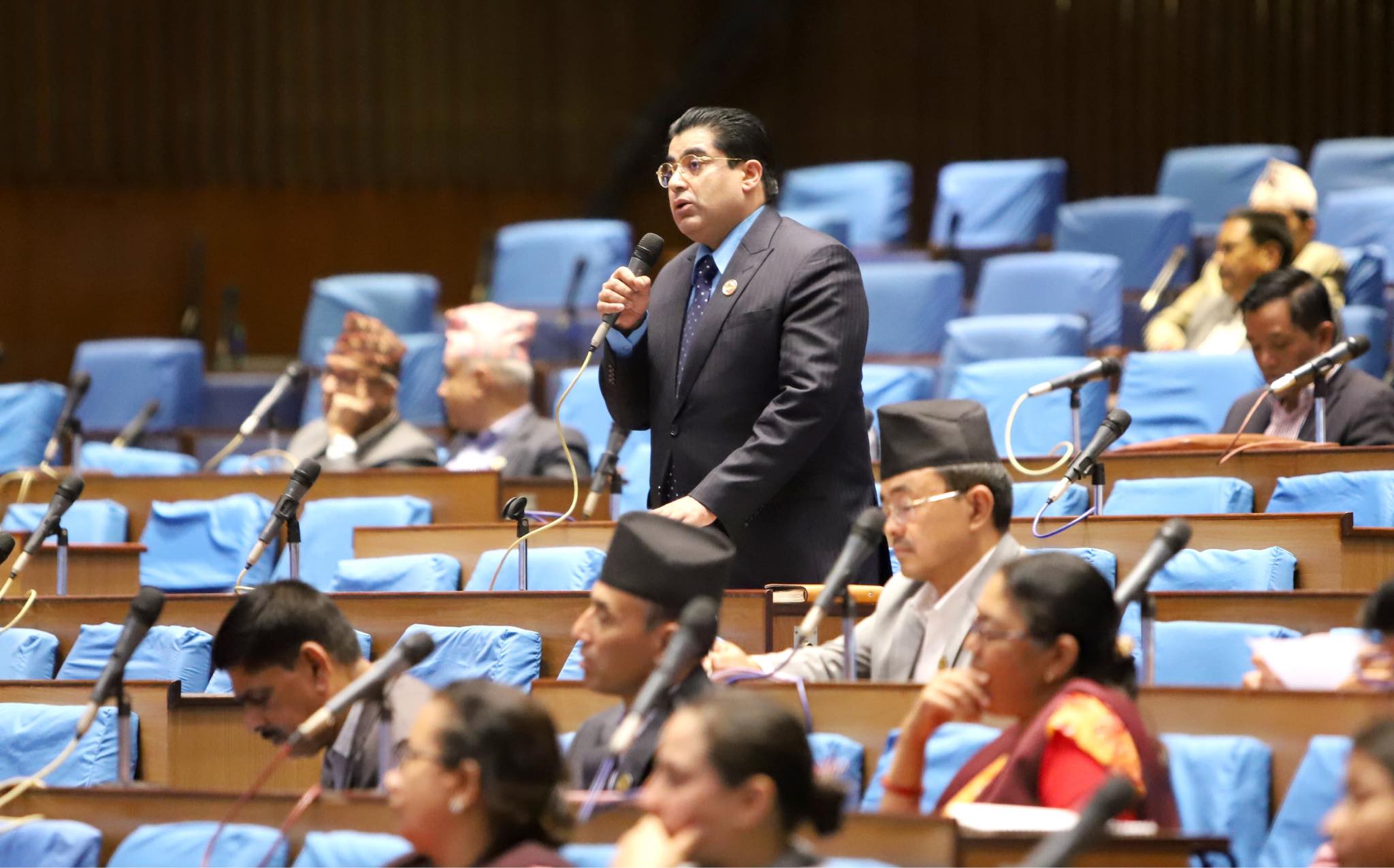 सांसद ढकालद्वारा सरकारको ध्यानाकर्षण (भिडियो)