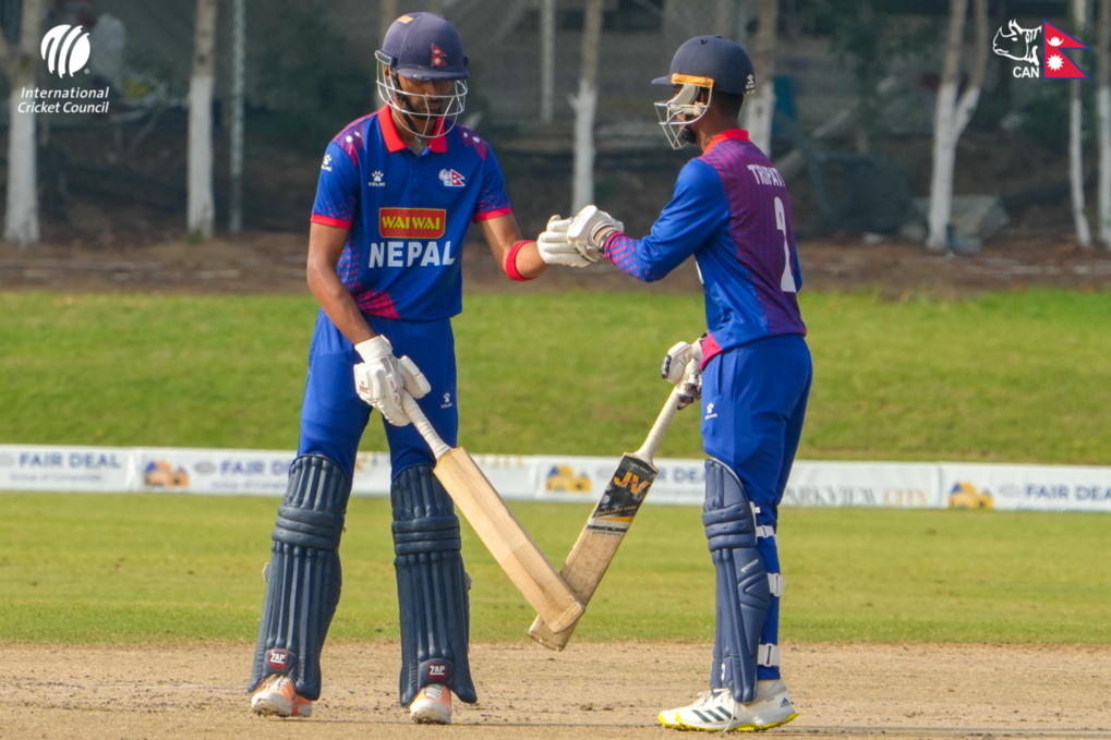 एसीसी प्रिमियर लिगमा साउदी अरबलाई हराउँदै नेपाल सेमिफाइनलमा प्रवेश