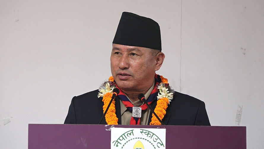 खेलकुदमन्त्री लिम्बु भन्छन्: स्काउटलाई राष्ट्र विकासको मूलधारमा जोड्ने माध्यम बनाउनुपर्छ 