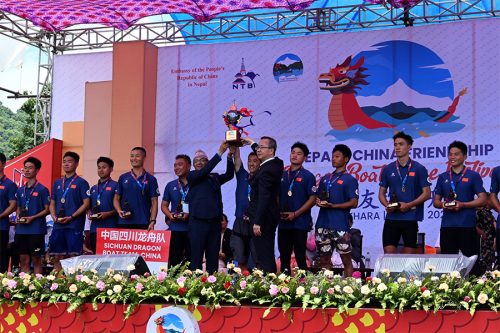 ‘ड्रागन बोट रेस’को उपाधि सिचुवानलाई, नेपाल दोस्रो