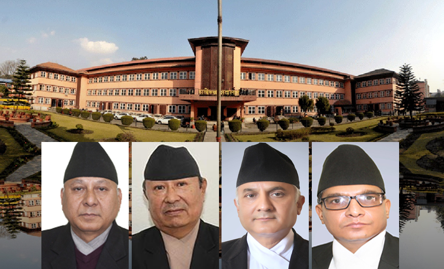 सर्वोच्च अदालतका न्यायाधीश विभाजित, ४ न्यायाधीश नियमित इजलासमा फर्किए