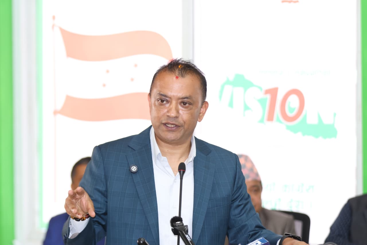 सभापतिका रूपमा अघि बढिसकेको छु, अब रोकिन्न : गगन थापा