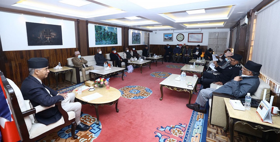 सट बाँडफाँटको अन्तिम टुंगो लगाउन सत्ता गठबन्धनको बैठक बस्दै