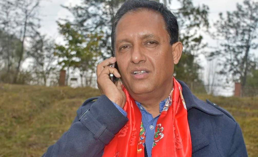  गोविन्द भट्टराईले आगामी उपनिर्वाचनका  लागि गरे  मनोनयन दर्ता 