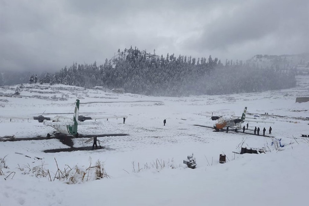 सिमकोट विमानस्थल पाँच दिनपछि खुल्यो