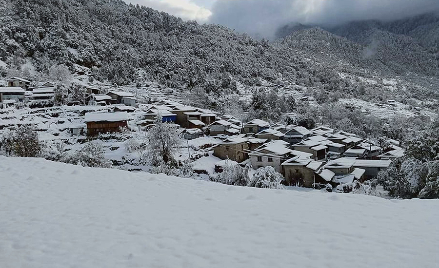 हिमपातका कारण मनाङ र म्याग्दीमा दुई जना बेपत्ता