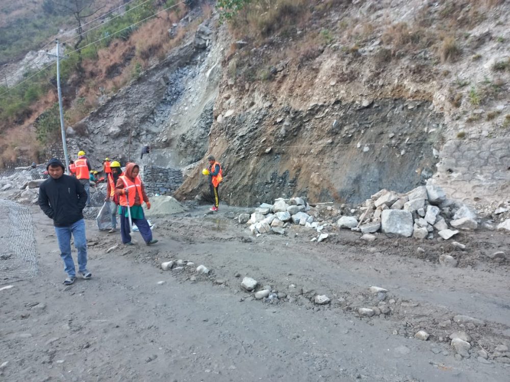 कालीगण्डकी करिडोर : नागढुङ्गा–काभ्रे खण्डको काम सुरु