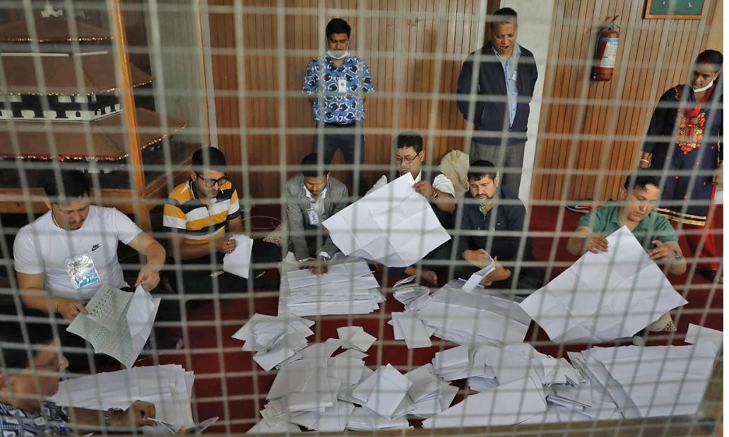 काठमाडौंका १४ वडाको नतिजा सार्वजनिक, काँग्रेस र एमालेको बराबरी 