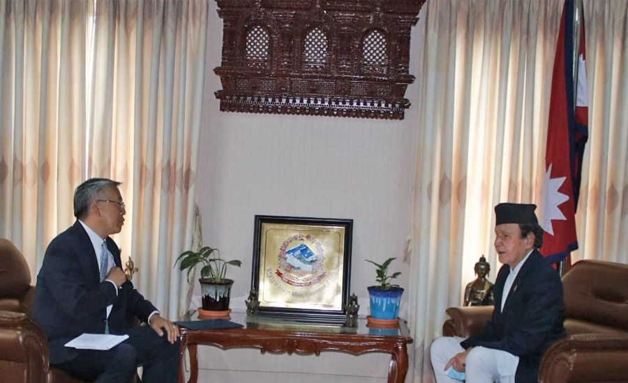 परराष्ट्रमन्त्री खड्का र अमेरिकी सहायकमन्त्री लुबीच भेटवार्ता