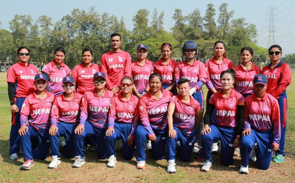 कतारमाथि नेपाली राष्ट्रिय महिला क्रिकेट टोलीको शानदार जित