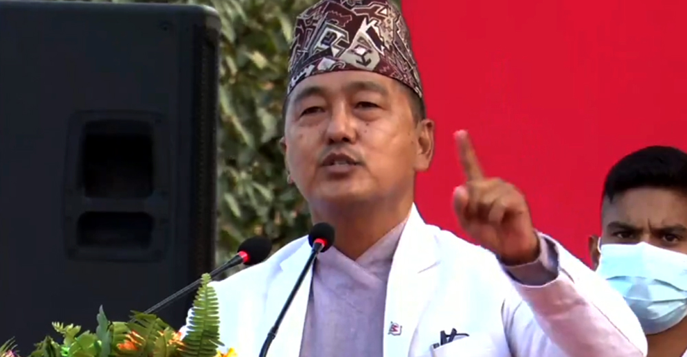 कमल थापालाई राजेन्द्र लिङ्देनले दिए बधाई