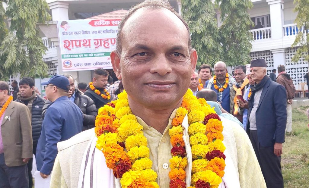 मधेश प्रदेशको सभामुखमा एमालेका मण्डल निर्वाचित