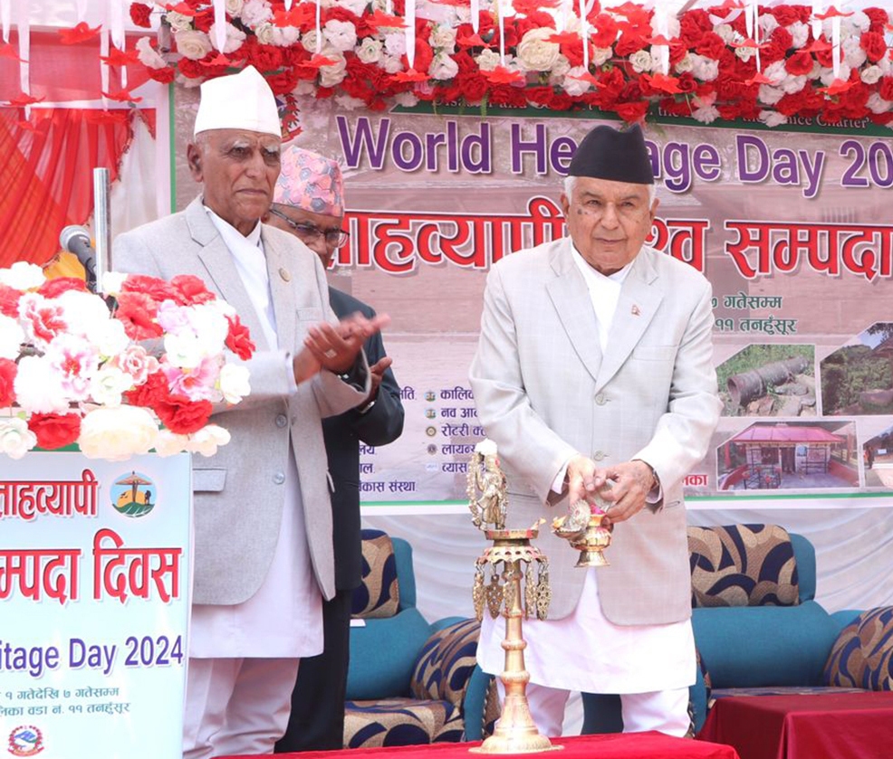 राष्ट्रपति पौडेलद्वारा ऐतिहासिक खड्गकालिका मन्दिर उद्घाटन