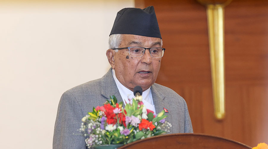 प्रजातन्त्र दिवसमा राष्ट्रपतिको आह्वान : शान्ति, सुशासन र समृद्धितर्फ अग्रसर हुन अपिल