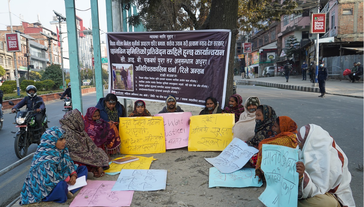 रुबी खानले फेरि पनि निर्मला कुर्मीलाई न्याय माग्दै 