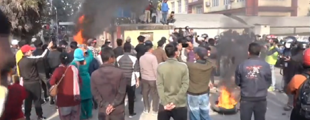 थापाथलीस्थित महानगरले डोजर चलाएपछि सुकुम्बासी बस्ती तनावग्रस्त