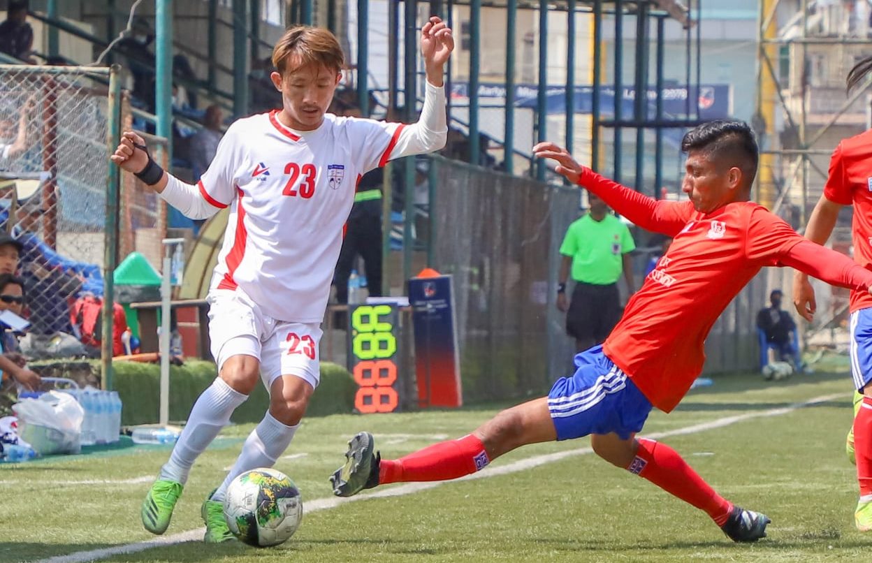 'बी' डिभिजन लिग : चर्च ब्वाइजलाई हराउँदै श्री भगवती शीर्ष स्थानमा  