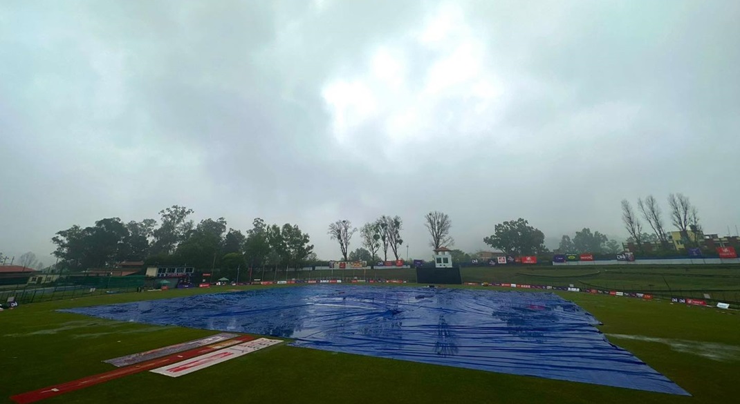 बर्षाको कारण नेपाल ‘ए’ र आयरल्यान्ड ‘ए’बीचको खेल रद्द