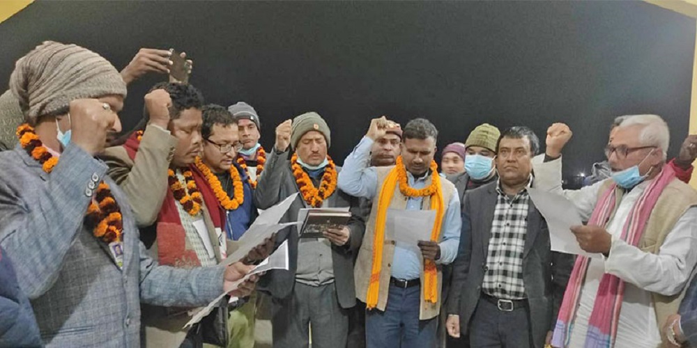 एमाले रौतहटको अध्यक्षमा त्रिभुवन साह सर्वसम्मत चयन