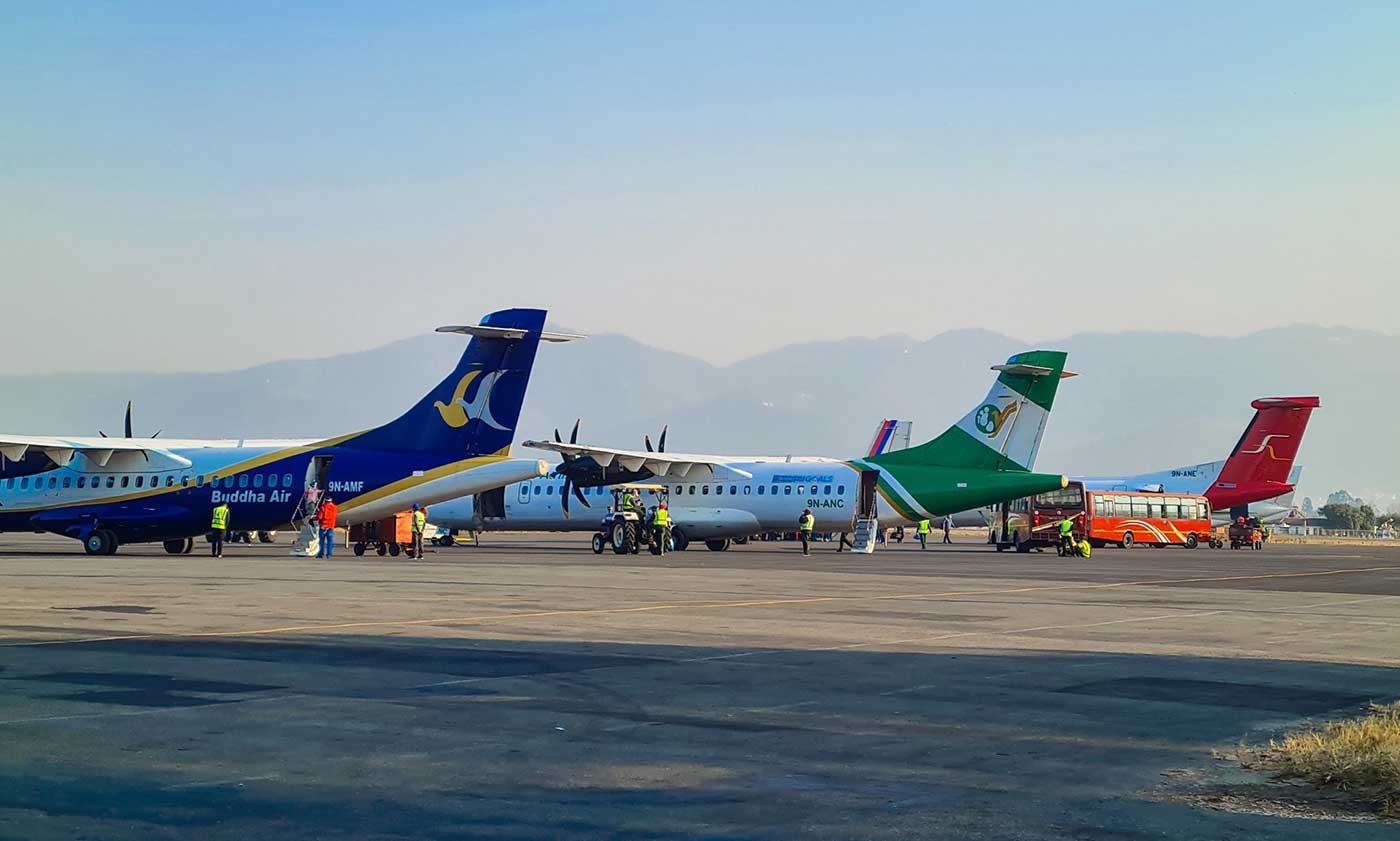 इन्धनको मूल्यसँगै घट्यो हवाई भाडादर