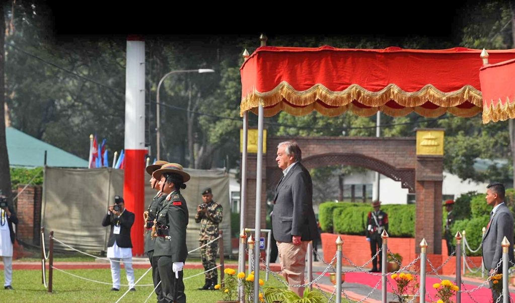 नेपाल भ्रमण पूरा गरी फर्किए महासचिव गुटेरेस