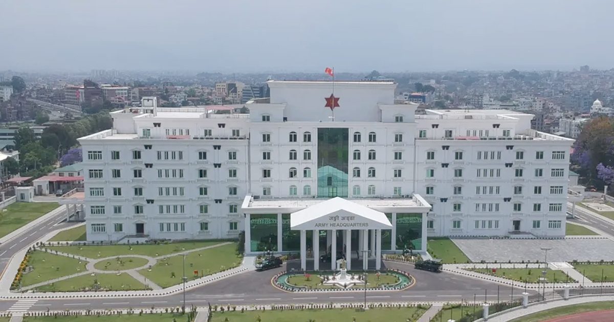 नेपाली सेनाले सकल दर्जालाई घर निर्माणका लागि २५ लाखसम्म ऋण दिने