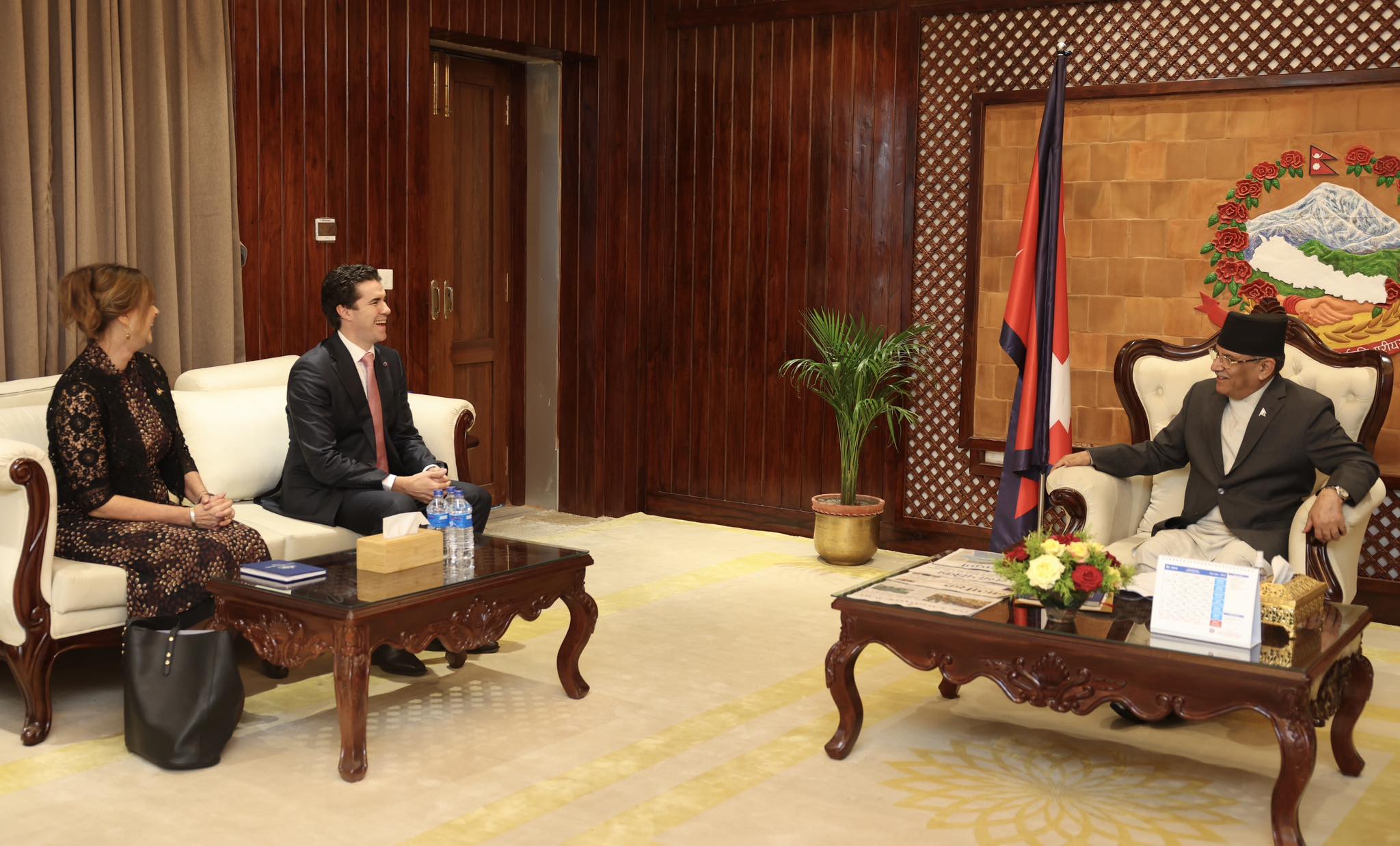 प्रधानमन्त्री प्रचण्डद्धारा अस्ट्रेलियाका प्रधानमन्त्रीलाई नेपाल भ्रमणको निम्तो