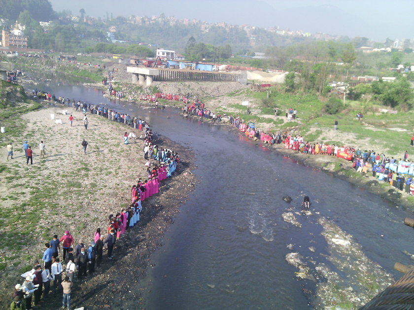 असारसम्म सुन्दरीजलबाट पशुपतिसम्मको वाग्मती ढलमुक्त गरिने