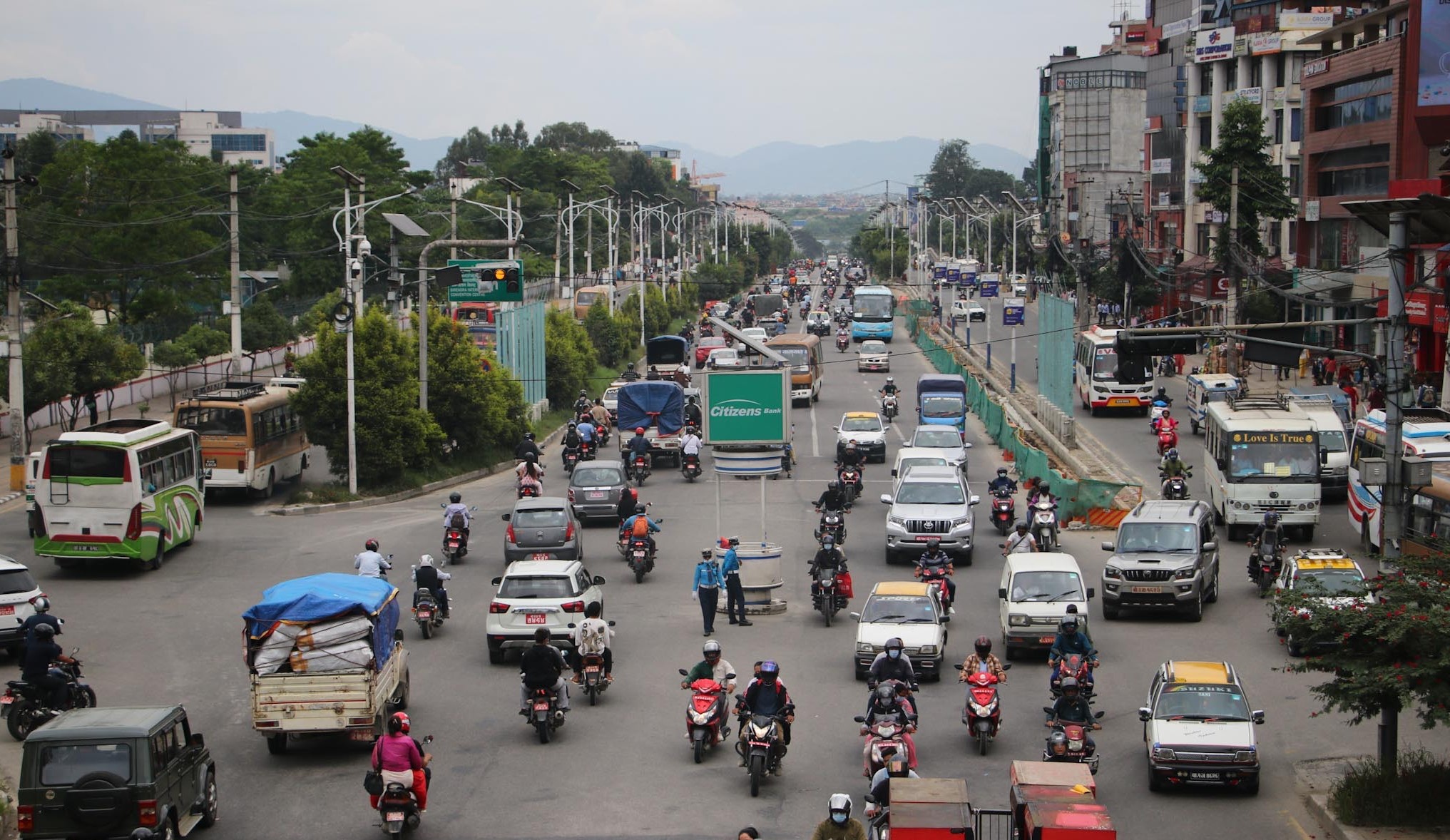 नयाँबानेश्वरमा टिपरको ठक्करबाट सरकारी कर्मचारीको मृत्यु