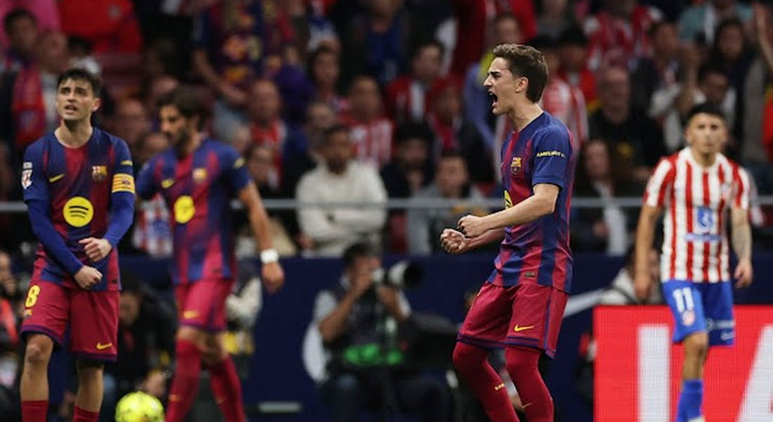 लेवान्डोस्कीको निर्णायक गोलमा बार्सिलोनाको रोमाञ्चक जित