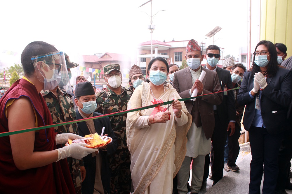 राष्ट्रपति भण्डारीद्वारा नेपाली मौलिक संस्कृतिको संरक्षणमा जोड