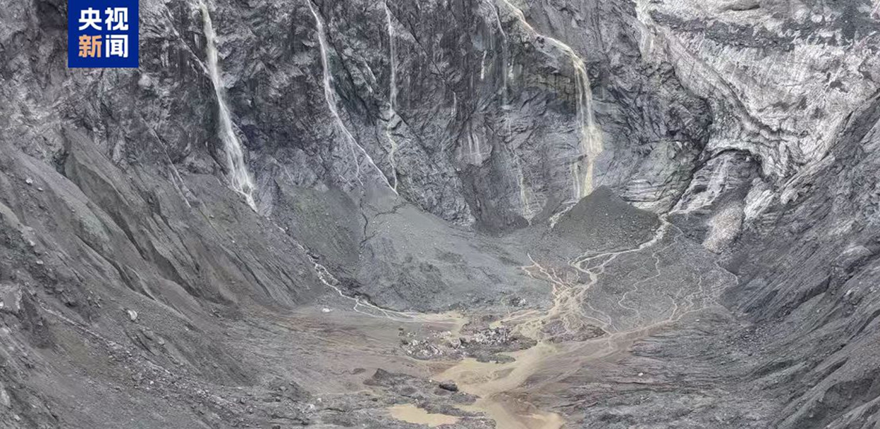 चिनियाँ जलस्रोत मन्त्रालयको चेतावनी : छोचेन खोलाको हिमचट्टान अझै भत्किन सक्छ