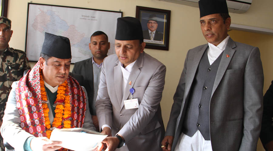 वाणिज्य नीति पुनरावलोकन गर्ने उद्योग मन्त्री भण्डारीको निर्णय