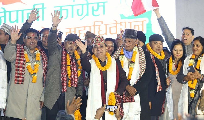 गगन थापाको नेतृत्वमा केन्द्रीय कार्यसमिति घोषणा 