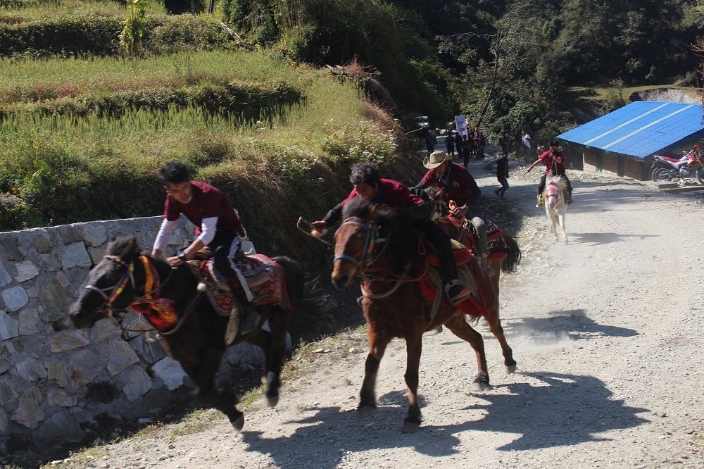 घोडादौड प्रतियोगिताको उपाधि दीपेन्द्रलाई