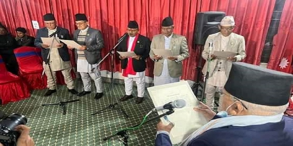 कर्णाली प्रदेशमा मन्त्रिपरिषद् विस्तार, बने थप ५ जना मन्त्री 