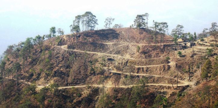 दैजी–जोगबुढा सडक निर्माण कछुवा गतिमा