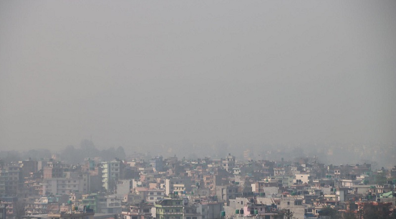वायु प्रर्दुषण आजपनि ह्वात्तै बढ्यो