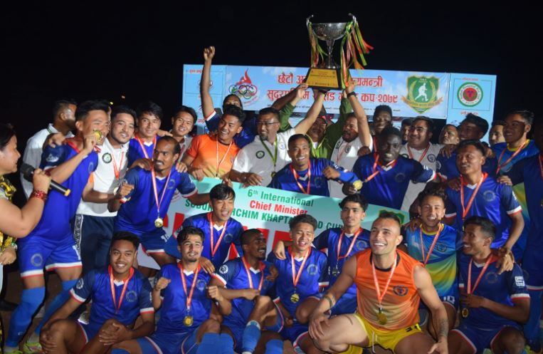 मनाङलाई हराउँदै थ्री स्टार च्याम्पियन