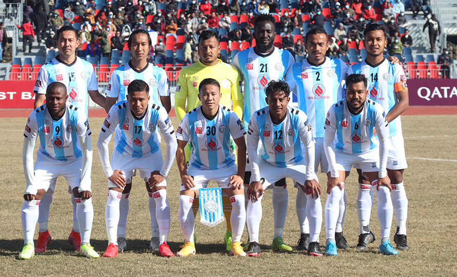 ए डिभिजन लिगमा मनाङ शीर्ष स्थानमा फर्कियो