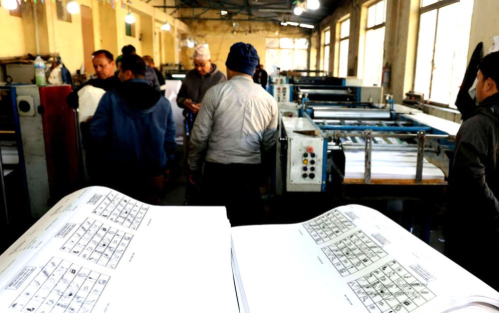 दैनिक १३ लाख मतपत्र छपाइ, प्रतिनिधिसभा निर्वाचन तयारी तीव्र