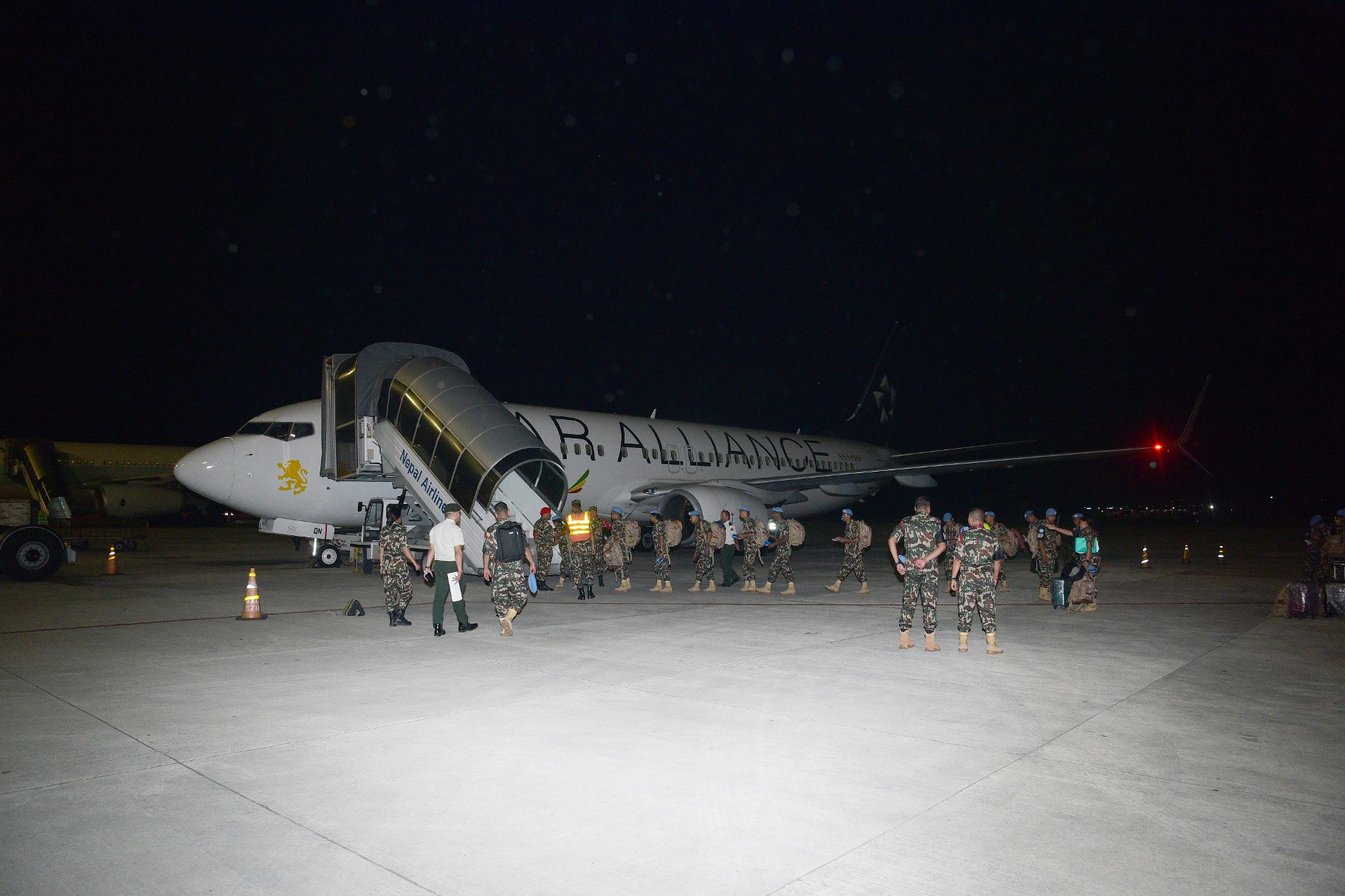 नेपाली शान्ति सैनिकहरुको अदली बदली