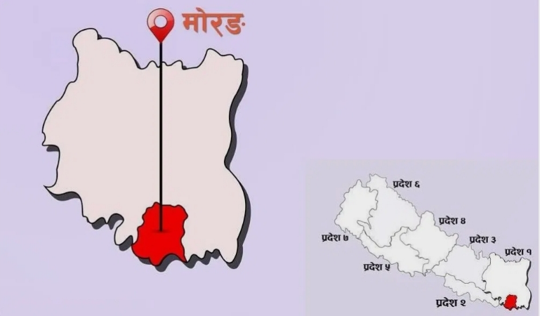 मतदान केन्द्रभित्र पटका पड्किँदा मोरङ बुढीगंगाको मतदान स्थगित