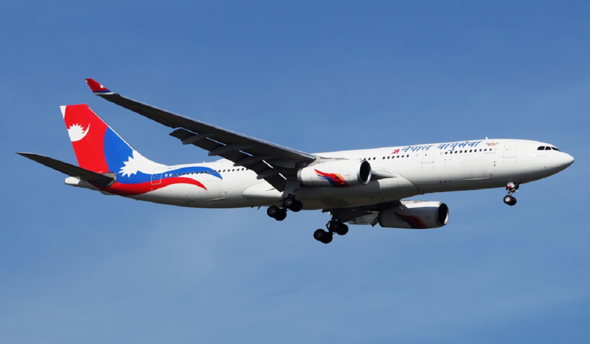 नेपाल वायुसेवा निगमको न्यारोबडी जहाज ग्राउन्डेड