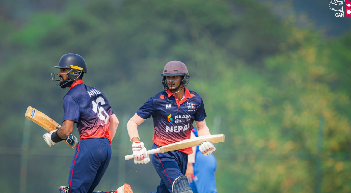 एकदिवसीय श्रृंखलामा नेपालको कमजोर सुरुआत, ओमानसँग ७१ रनले पराजित