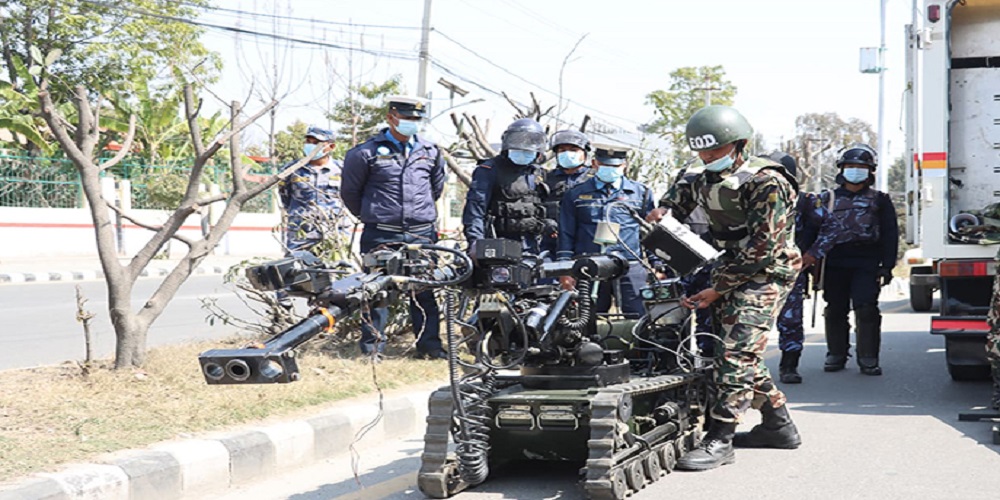 संसद् भवन अगाडि भेटिएको शङ्कास्पद वस्तु निष्क्रिय पारियो