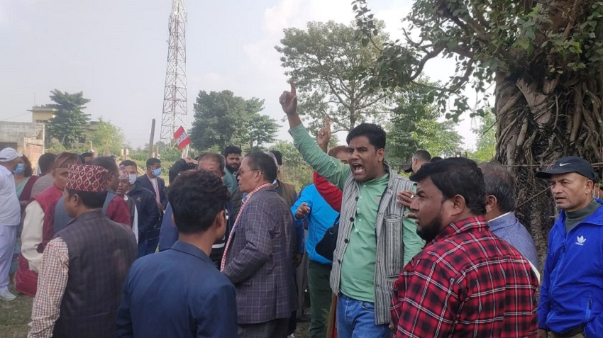गच्छदारको निर्वाचन क्षेत्रमा काँग्रेस अधिवेशन अनिश्चितकालका लागि स्थगित