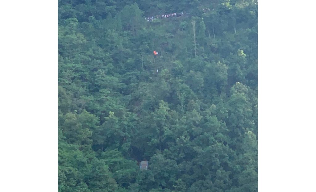 पाल्पाको लघुवामा बस दुर्घटना, ६ जनाको मृत्यु, १६ जना घाइते