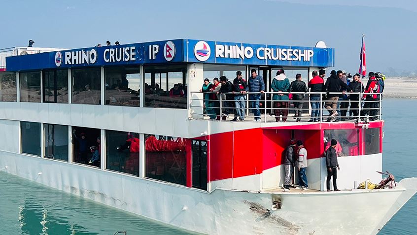 नारायणी नदीमा आजदेखि पानी जहाज चल्ने