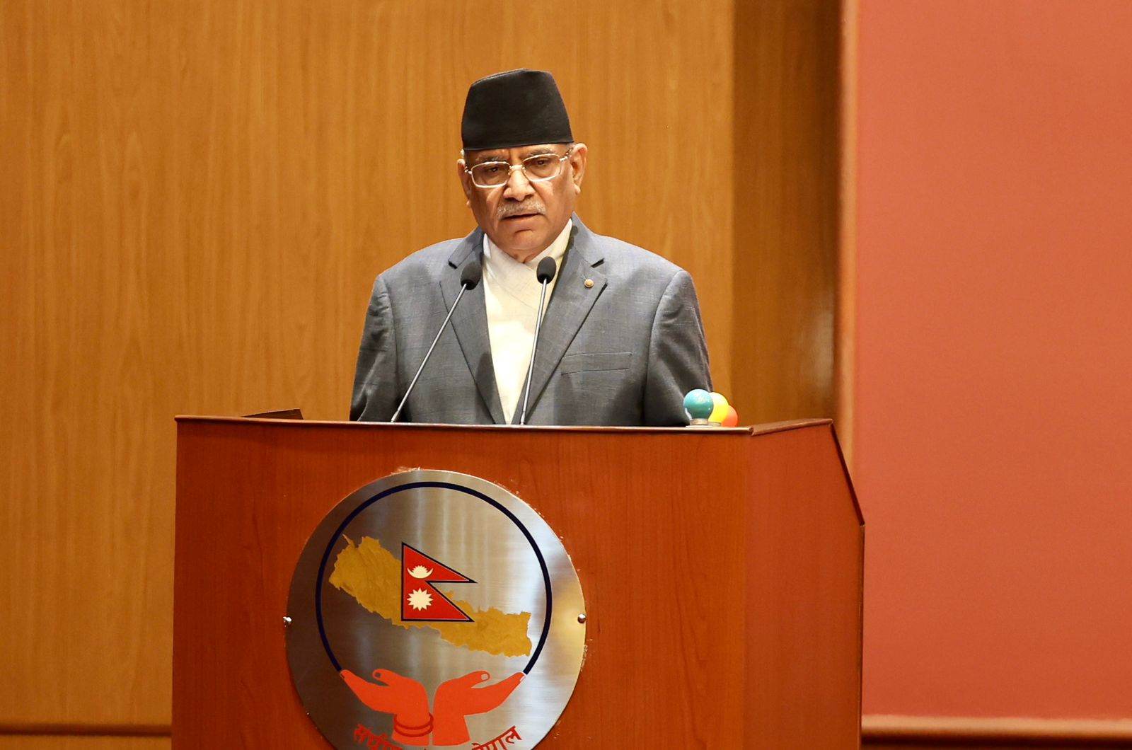 राष्ट्रिय सभामा प्रधानमन्त्री प्रचण्डको सम्बोधन 